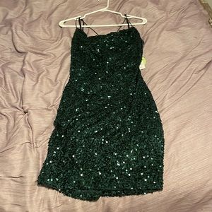 BRAND NEW sequin short dress